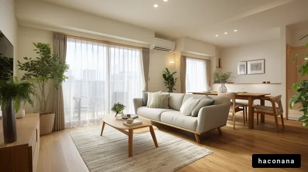 モダンなリビングルームデザイン