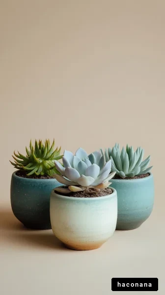 多肉植物の美しい風景