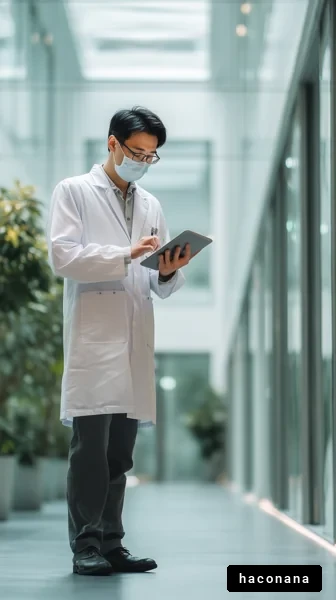 医療現場での作業