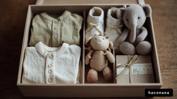 赤ちゃん向けの贈り物セット