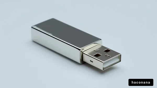 スタイリッシュなUSBメモリ