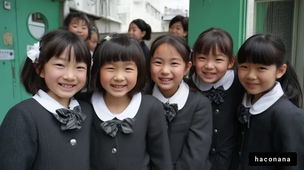 笑顔の女の子たち