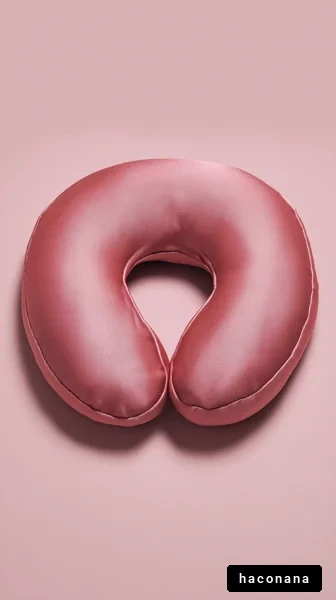 優雅な首用クッション