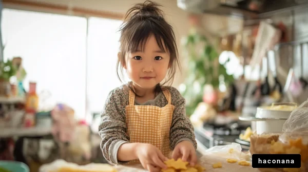 子供とお菓子作りの時間