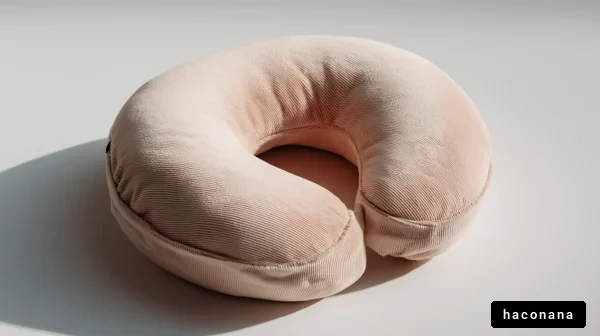 柔らかいネックピロー