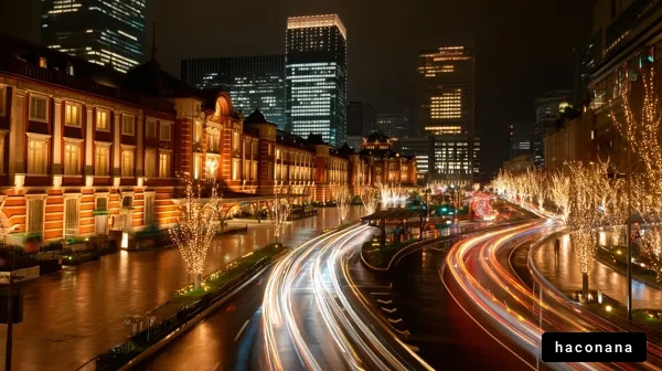 夜景の都市風景