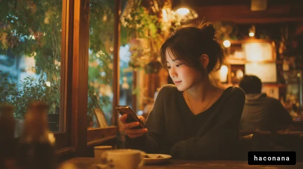 カフェでのリラックスタイム