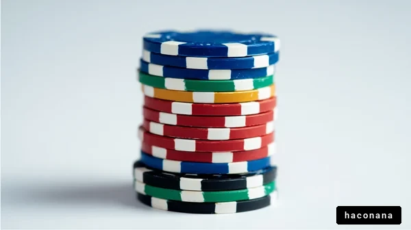 カジノのポーカーチップ