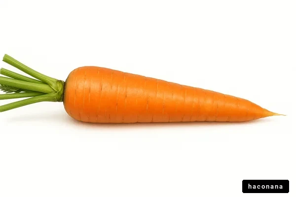新鮮なオレンジのニンジン