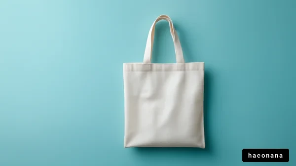 シンプルなトートバッグ
