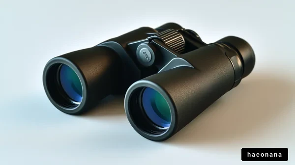 高性能双眼鏡のクローズアップ