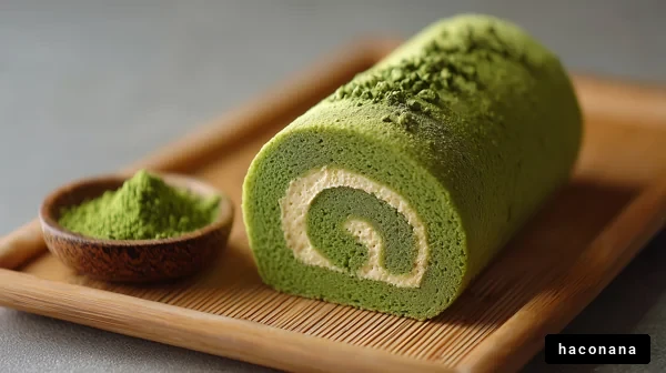 抹茶ロールケーキの美味しさ
