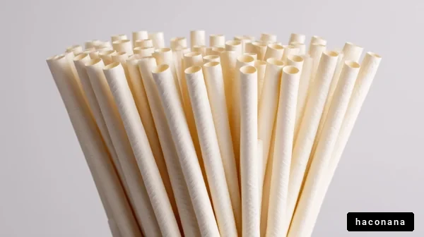 ストローの集まり