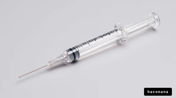 新しい注射器の写真