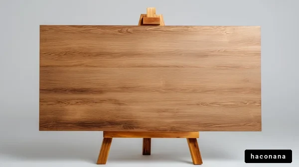 シンプルな木製ボード