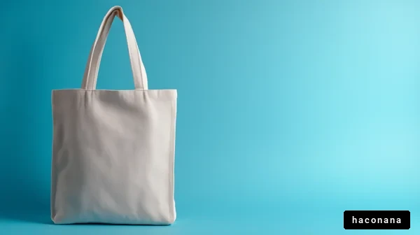 シンプルなトートバッグ