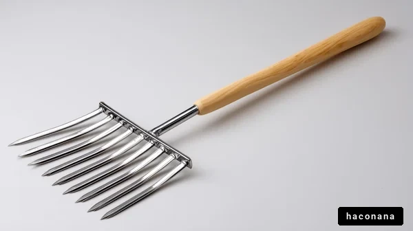 農業用の鍬と土壌作り