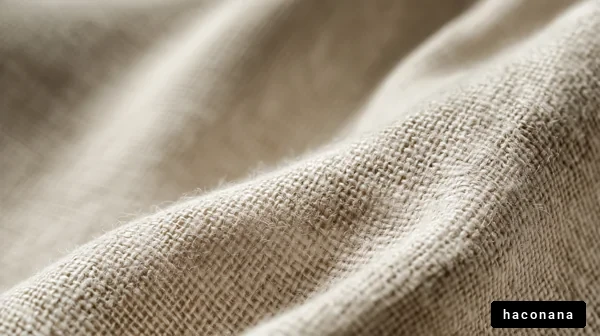 柔らかな布地の質感