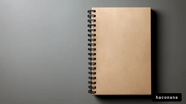 シンプルなスケッチブック
