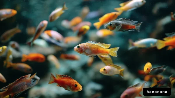 色とりどりの魚たち