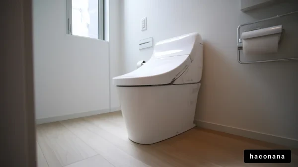 清潔感のあるトイレ