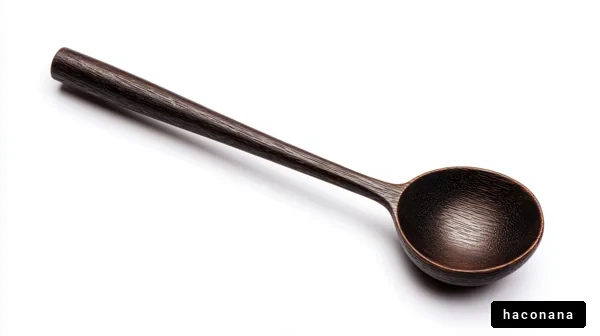 木製のスプーン