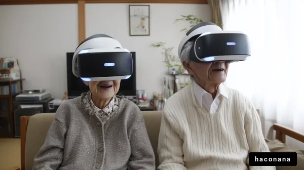 高齢者のVR体験