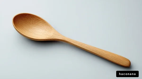 木製のスプーン
