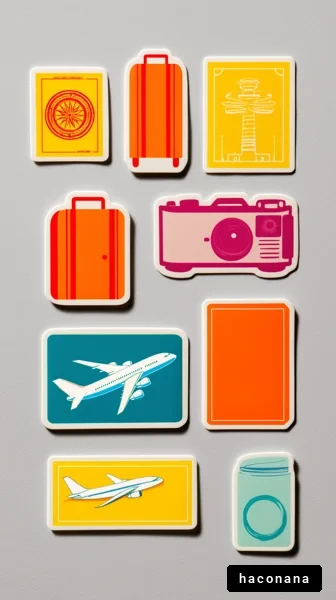 旅行に欠かせないアイテムたち