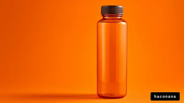 オレンジボトルの画像