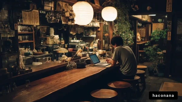 落ち着いた雰囲気のカフェ