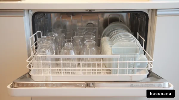 食器洗い機の中身