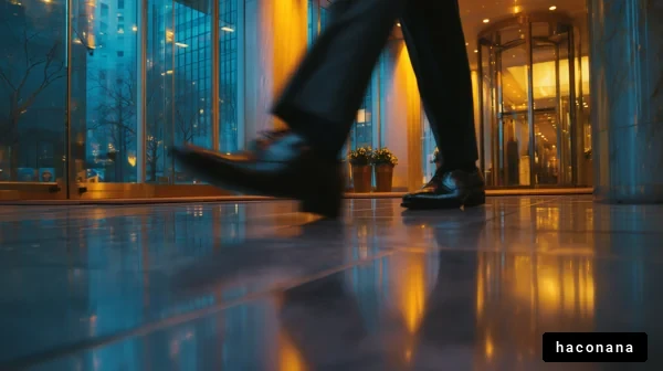 ビジネスシーンの足元