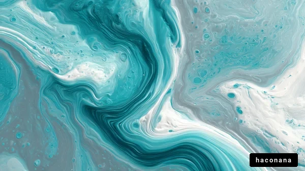 流れるような抽象模様