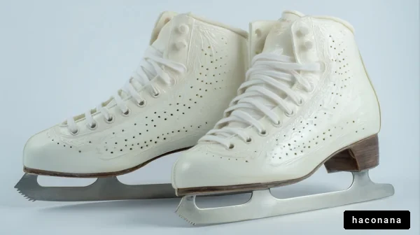 アイススケート靴の写真