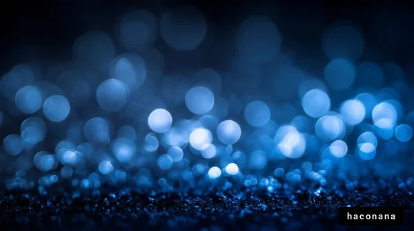青い光の幻想的な背景