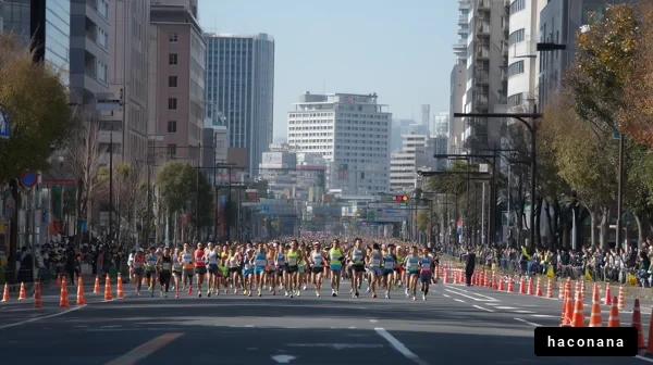 都市マラソンのスタート