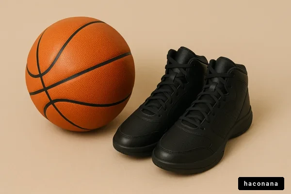 バスケットボールと靴