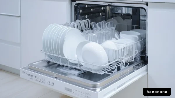 食器洗い機に詰めた食器