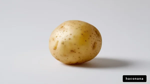 シンプルなジャガイモの画像