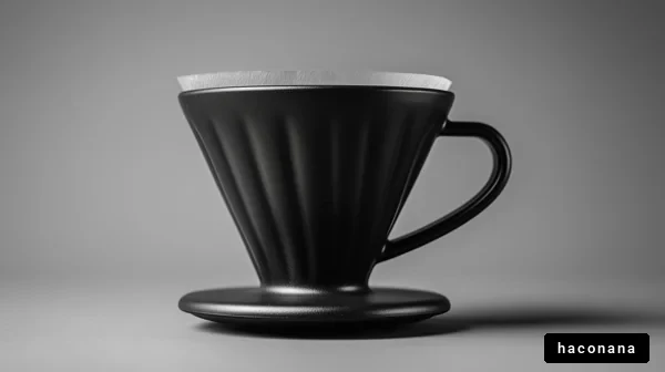 シンプルなコーヒードリッパー