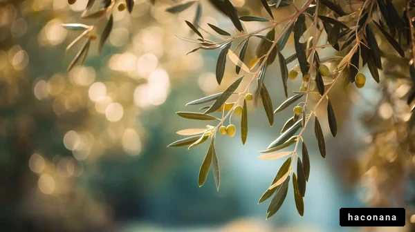 オリーブの木の風景