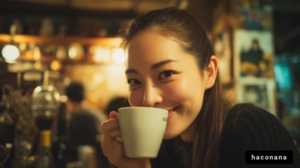 カフェでのリラックスした時間