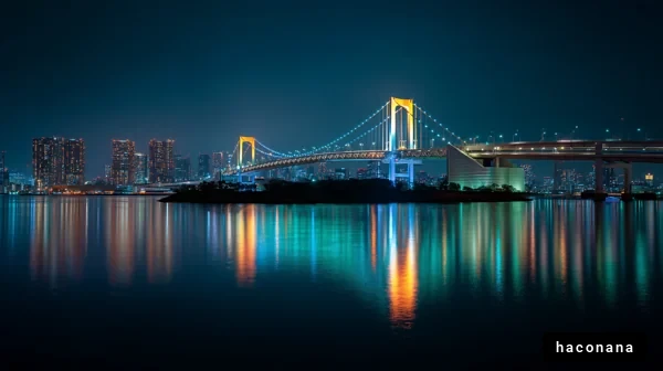 夜景の美しい橋