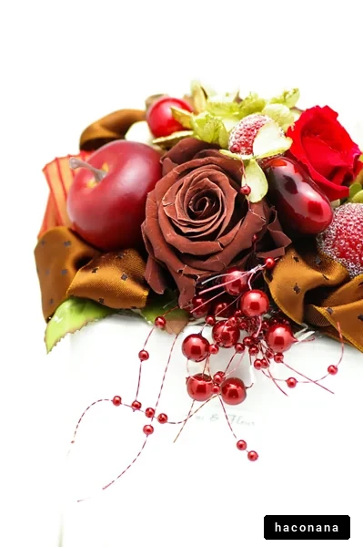 華やかなフラワーアレンジメント