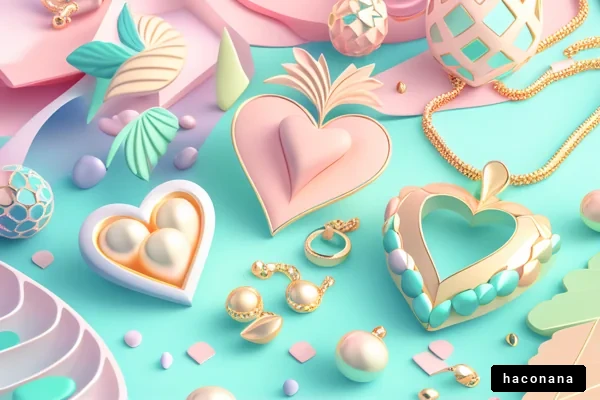 カラフルなジュエリーの世界