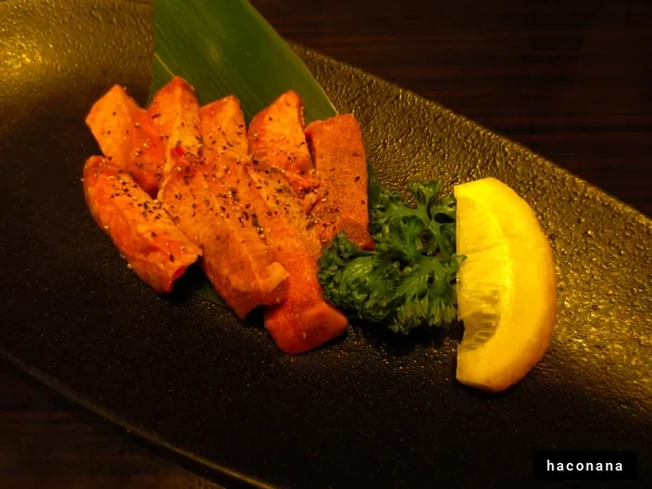 美味しい焼き肉の一皿