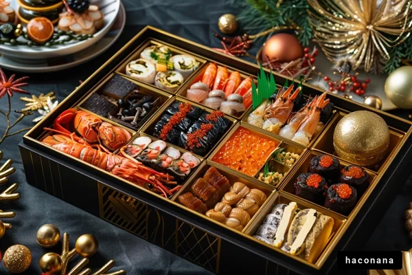 華やかな和食のおせち料理