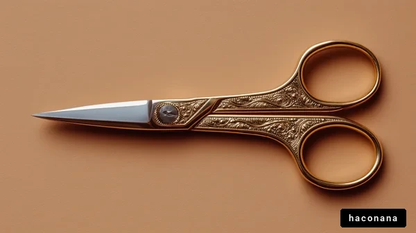 美しいデザインのはさみ