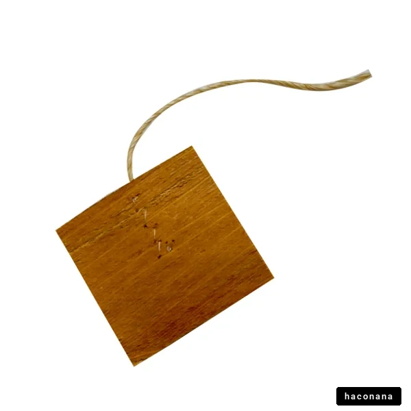 木製タグの画像